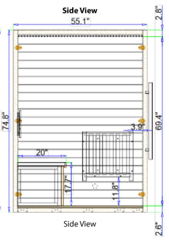 Traditional 5™ Sauna