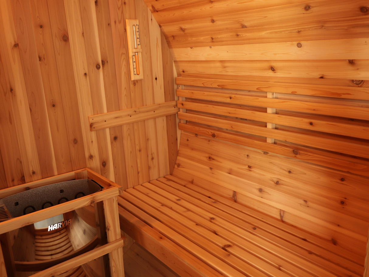 Aurora 2-4 Person Barrel Sauna