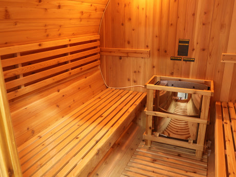 Galley 4-Person Traditional Barrel Sauna