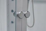 Mesa 608A Combination Corner Steam Shower with Jetted Tub