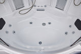 Mesa 608A Combination Corner Steam Shower with Jetted Tub