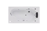 Mesa 905 Freestanding Right Side Steam Shower with Jetted Tub