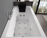 Platinum AM154-70L Jetted Tub with Left Side Drain