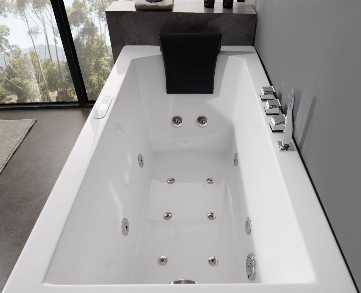 Platinum AM154-70R Jetted Tub with Right Side Drain