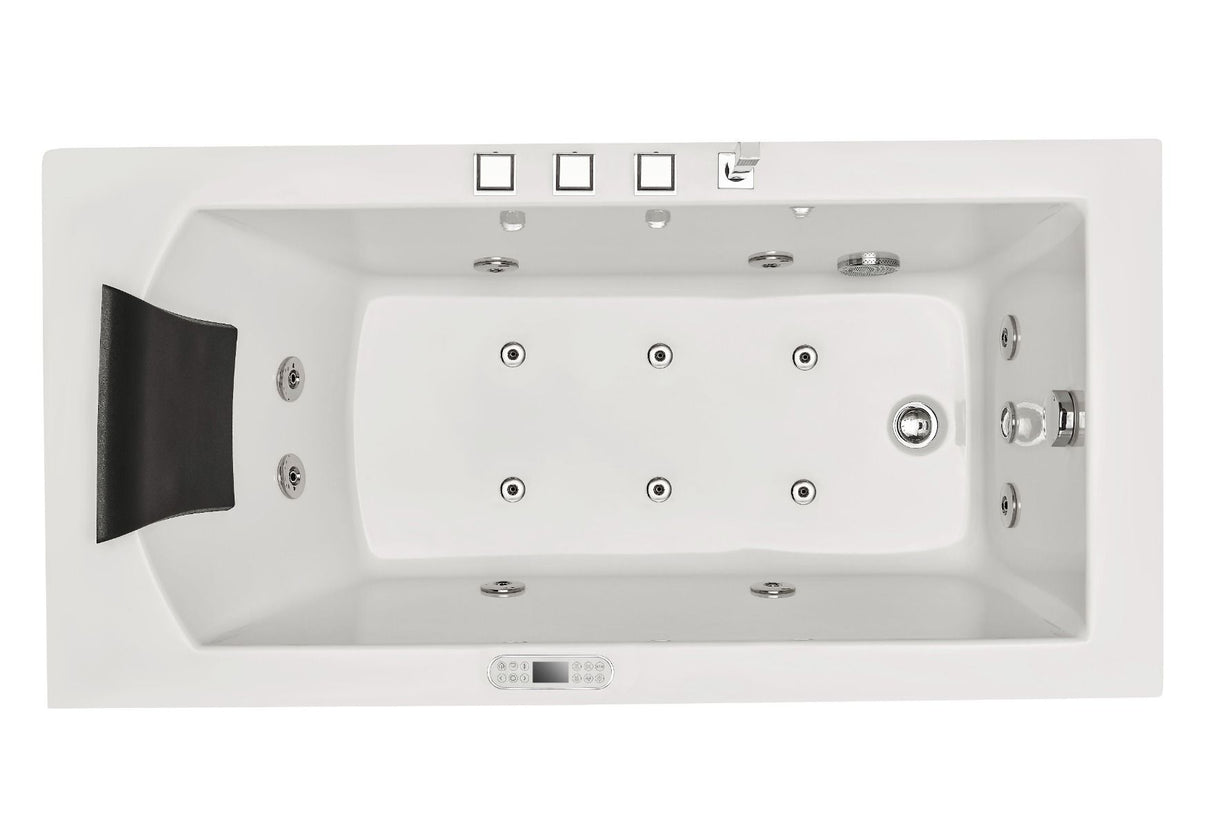 Platinum AM154-70R Jetted Tub with Right Side Drain