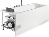 Platinum AM154-70R Jetted Tub with Right Side Drain