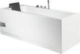 Platinum AM154-70R Jetted Tub with Right Side Drain