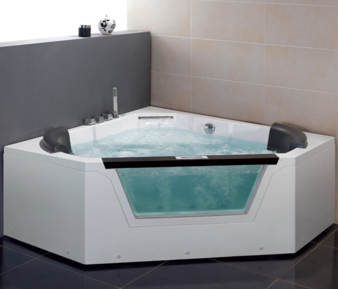 Platinum AM156 Two-Person Corner Whirlpool and Air Tub