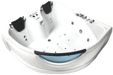 Mesa BT-150150 Corner Air / Whirlpool Combination Tub