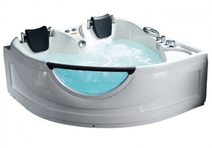 Mesa BT-150150 Corner Air / Whirlpool Combination Tub