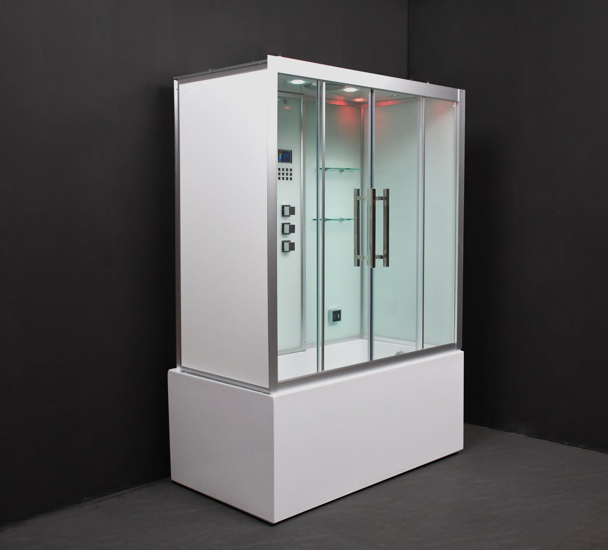 Platinum DA580 Steam Shower with Jetted Tub