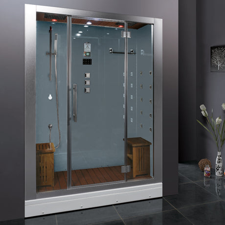 Platinum DZ972F8 White Steam Shower