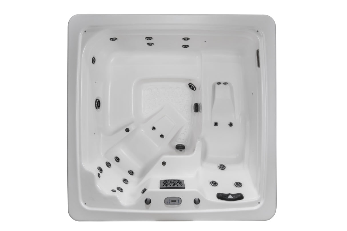 Cyanna Valley Spas Galaxy 1 – 6 Seat Hot Tub with 28 Jets and LED Lighting