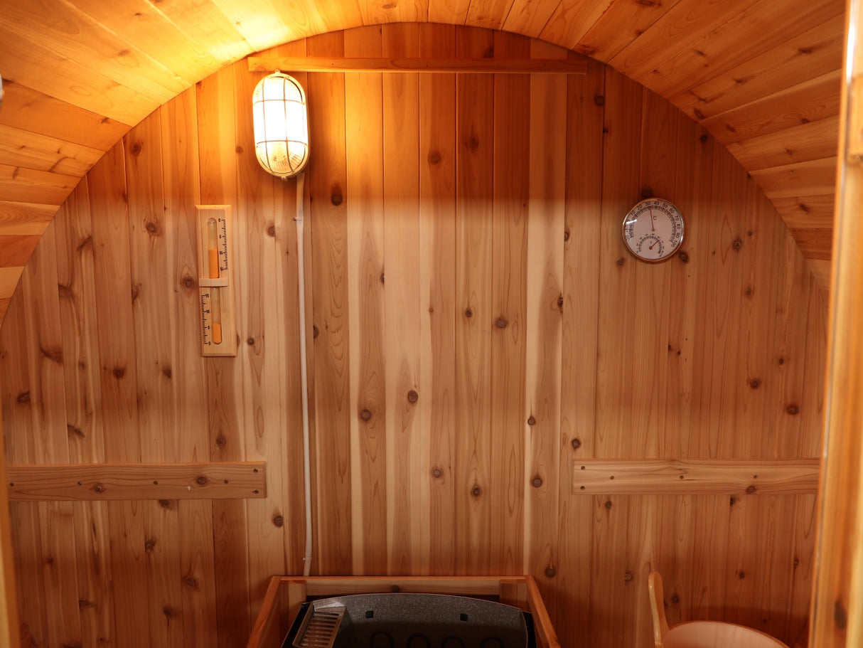 Solace 2-Person Barrel Sauna