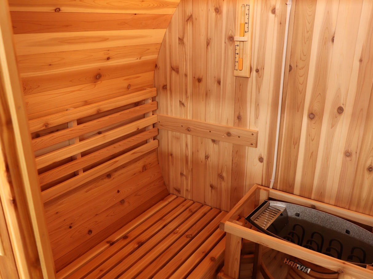 Solace 2-Person Barrel Sauna