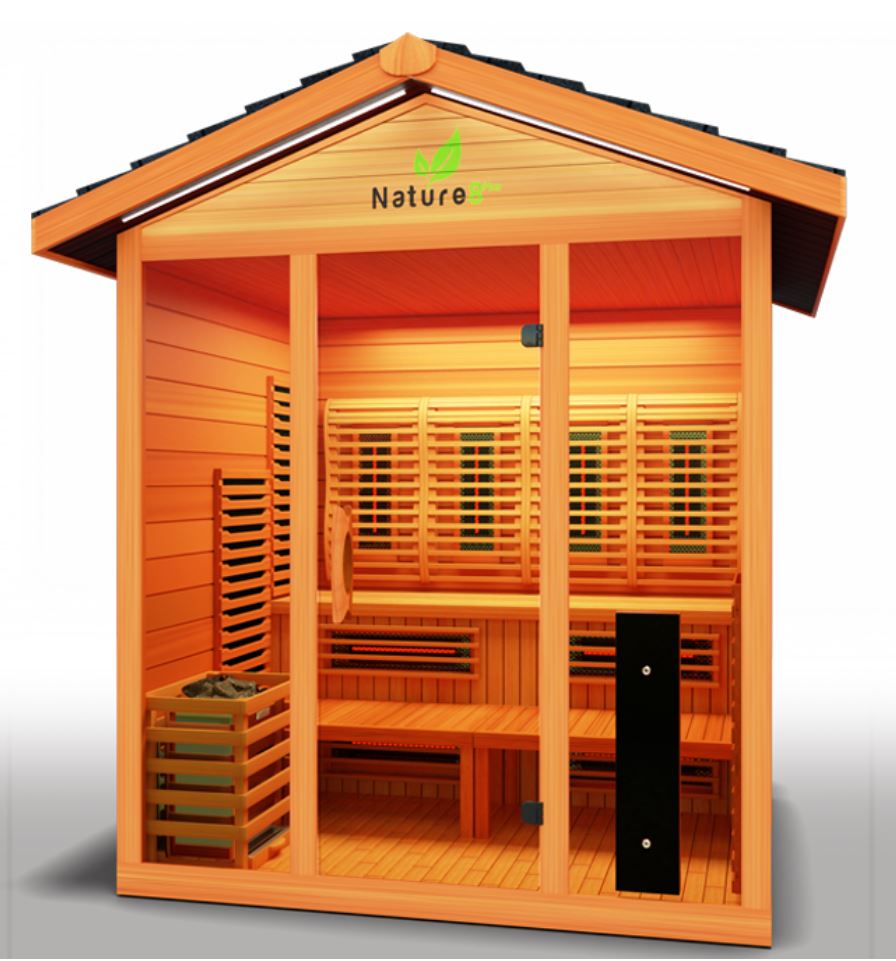 Nature 8 Plus™ Outdoor Sauna