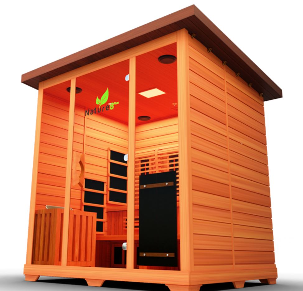 Nature 8 Plus™ Outdoor Sauna