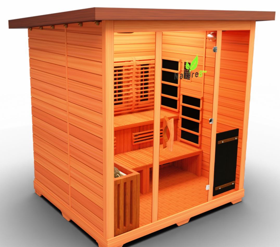 Nature 8 Plus™ Outdoor Sauna