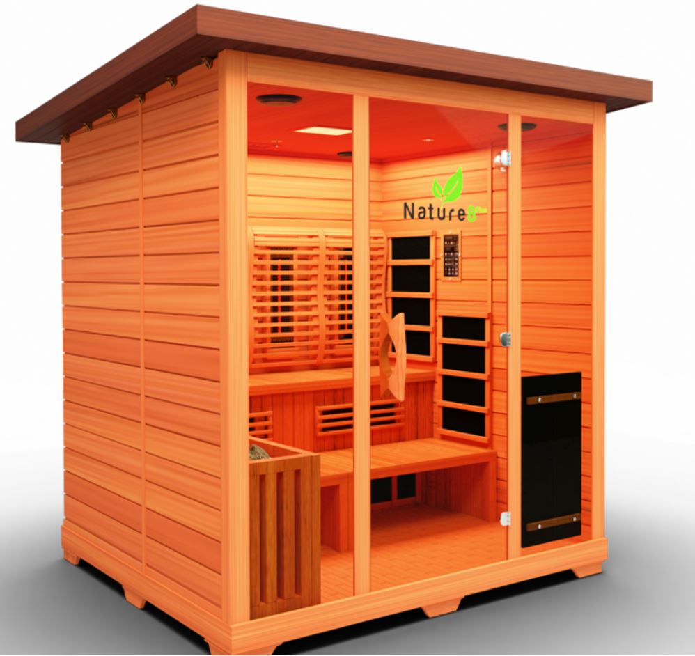 Nature 8 Plus™ Outdoor Sauna