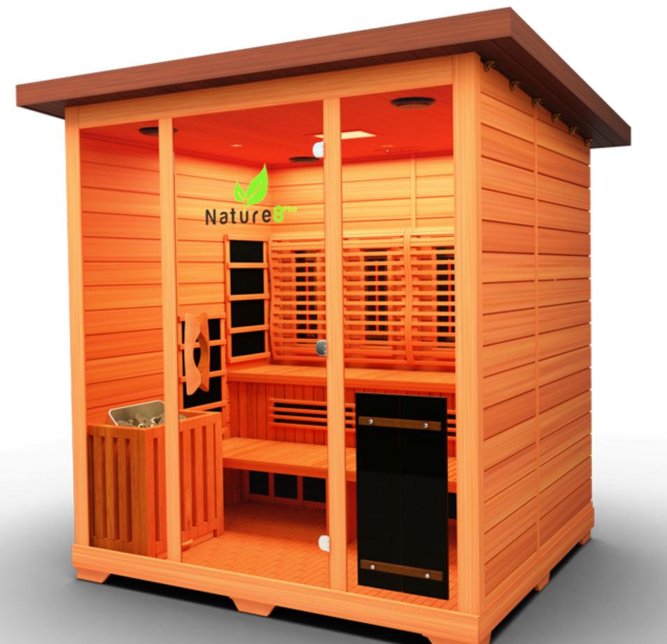 Nature 8 Plus™ Outdoor Sauna