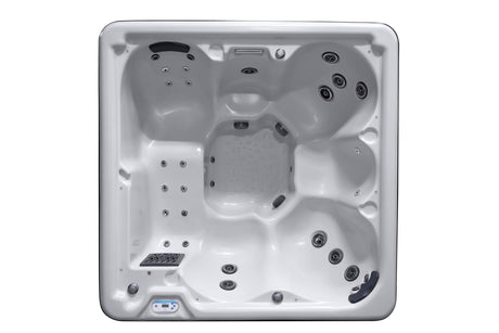 Cyanna Valley Spas Supreme – 6 Seat Hot Tub with 32 Jets and LED Lighting