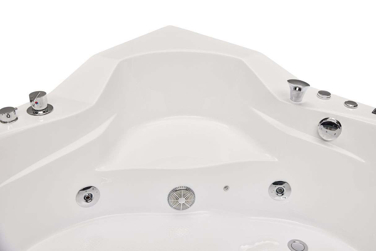 Mesa BT-084 Corner Freestanding Air / Whirlpool Tub