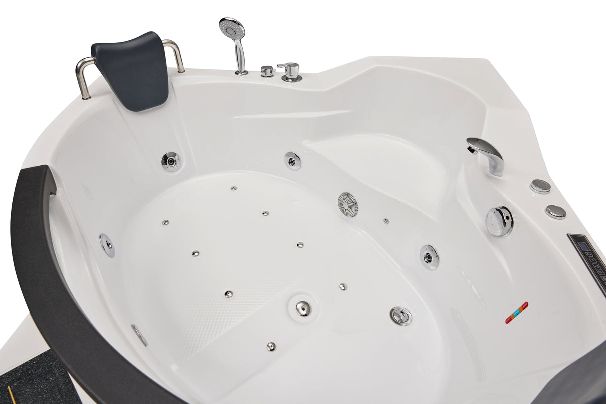 Mesa BT-084 Corner Freestanding Air / Whirlpool Tub