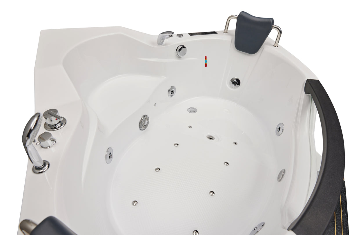 Mesa BT-084 Corner Freestanding Air / Whirlpool Tub