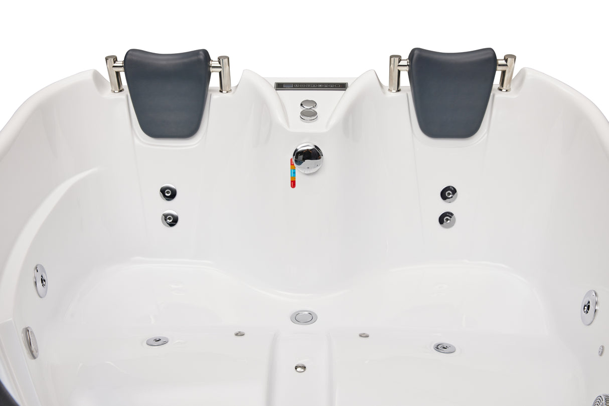 Mesa BT-150150 Corner Air / Whirlpool Combination Tub