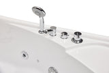 Mesa BT-150150 Corner Air / Whirlpool Combination Tub