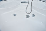 Mesa 608P Combination Corner Steam Shower with Jetted Massage Tub