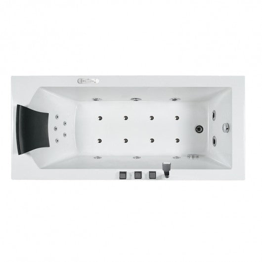 Platinum AM154-70L Jetted Tub with Left Side Drain