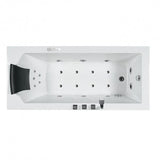 Platinum AM154-70L Jetted Tub with Left Side Drain