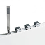 Platinum AM154-70L Jetted Tub with Left Side Drain