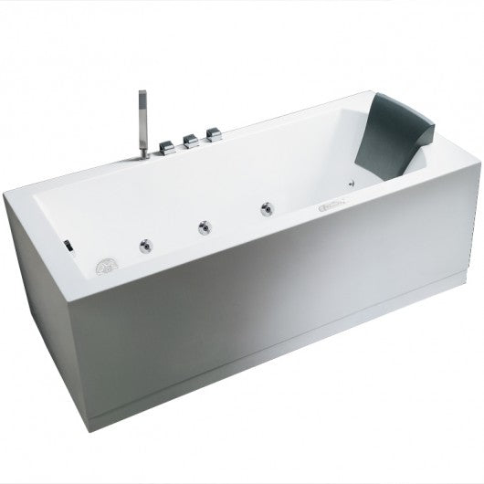 Platinum AM154-70L Jetted Tub with Left Side Drain